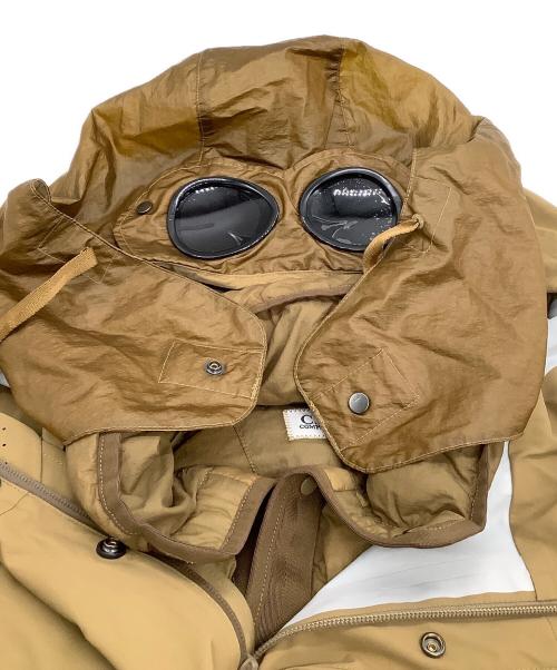 C.P COMPANY（シーピーカンパニー）C.P COMPANY (シーピーカンパニー) ゴーグルジャケット　GORE-TEX 3L INFINIUM MIXED GOGGLE  ブラウン サイズ:50の古着・服飾アイテム