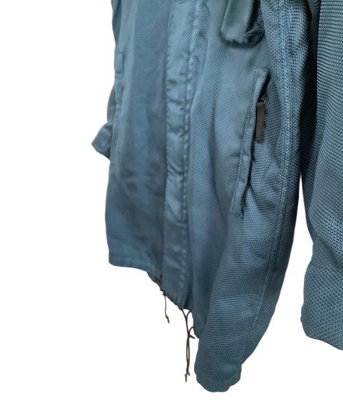 STONE ISLAND（ストーンアイランド）STONE ISLAND (ストーンアイランド) コート　MODIFIED PANAMA　21AW ブルー サイズ:Lの古着・服飾アイテム