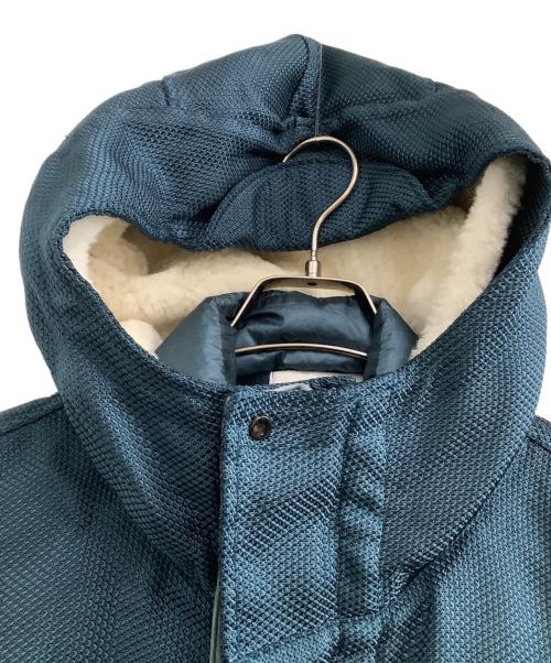 STONE ISLAND（ストーンアイランド）STONE ISLAND (ストーンアイランド) コート　MODIFIED PANAMA　21AW ブルー サイズ:Lの古着・服飾アイテム