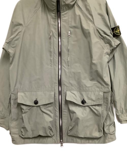 STONE ISLAND（ストーンアイランド）STONE ISLAND (ストーンアイランド) ジャケット　MICRO REPS BLOUSON　19SS グリーン サイズ:Lの古着・服飾アイテム