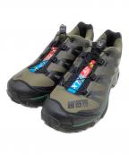 SALOMONサロモン）の古着「ローカットスニーカー XT-4 OG」｜カーキ