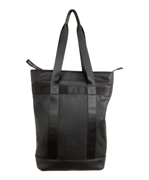 ARMANI EXCHANGE（アルマーニ エクスチェンジ）ARMANI EXCHANGE (アルマーニ エクスチェンジ) トートバッグ ブラックの古着・服飾アイテム