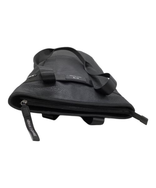 ARMANI EXCHANGE（アルマーニ エクスチェンジ）ARMANI EXCHANGE (アルマーニ エクスチェンジ) トートバッグ ブラックの古着・服飾アイテム