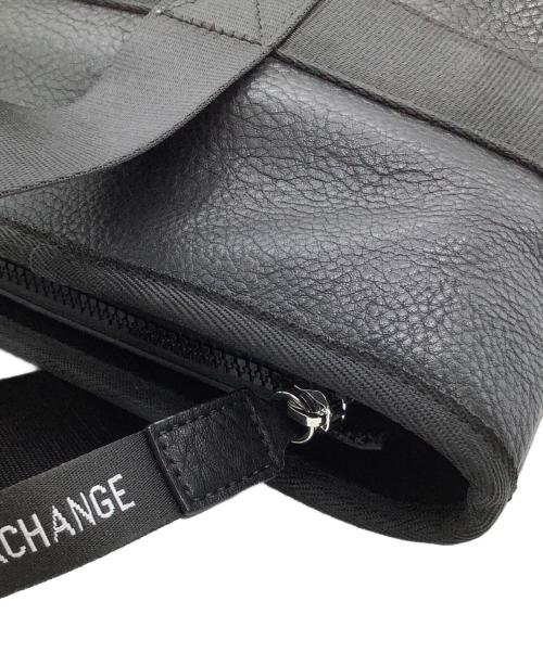 ARMANI EXCHANGE（アルマーニ エクスチェンジ）ARMANI EXCHANGE (アルマーニ エクスチェンジ) トートバッグ ブラックの古着・服飾アイテム