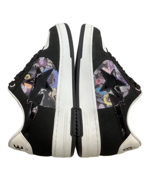 A BATHING APE（ア ベイシング エイプ）A BATHING APE (ア ベイシング エイプ) スニーカー ホワイト×ブラック サイズ:28の古着・服飾アイテム