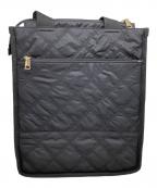 ARTISAN&ARTISTアルティザン＆アーティスト）の古着「キルティングトートバッグ」｜ブラック