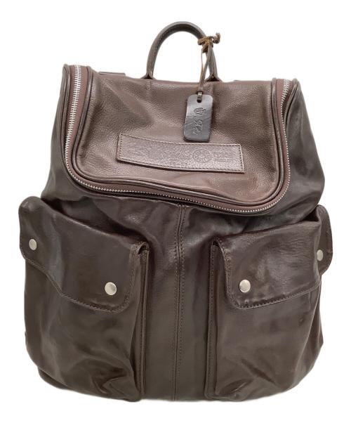 Felisi（フェリージ）Felisi (フェリージ) レザーリュック ブラウンの古着・服飾アイテム