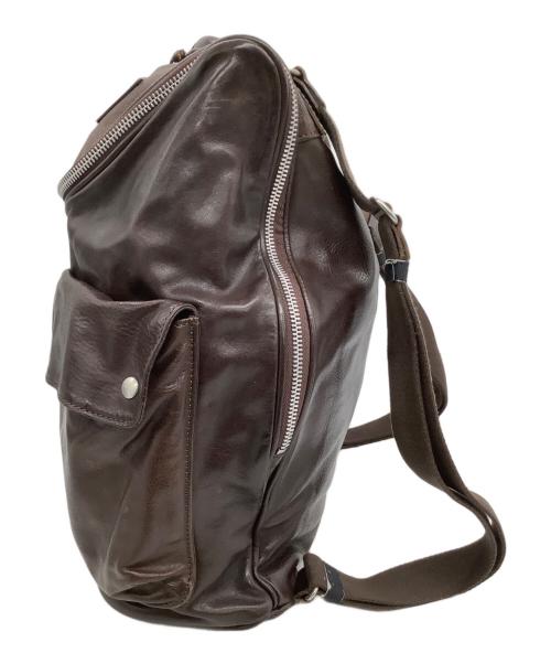 Felisi（フェリージ）Felisi (フェリージ) レザーリュック ブラウンの古着・服飾アイテム