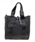 PORTERポーター）の古着「2WAYトートバッグ HEAT」｜ブラック