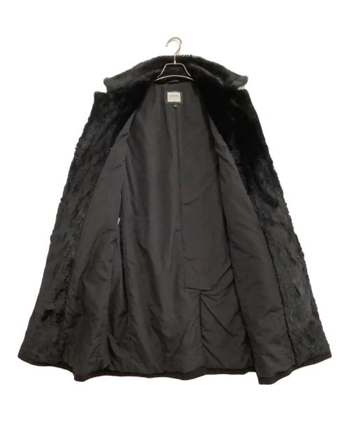 ARMANI COLLEZIONI（アルマーニ コレツィオーニ）ARMANI COLLEZIONI (アルマーニ コレツィオーニ) コート ブラック サイズ:50の古着・服飾アイテム