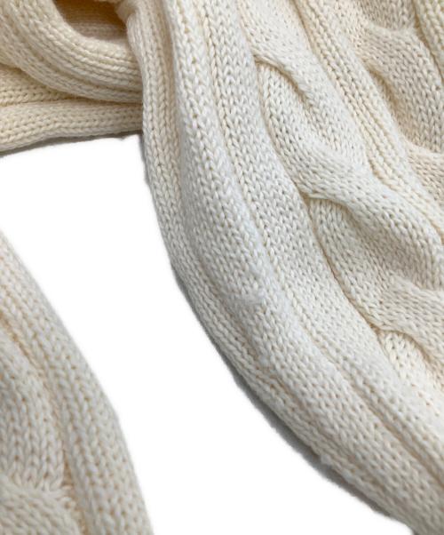 POLO RALPH LAUREN（ポロ・ラルフローレン）POLO RALPH LAUREN (ポロ・ラルフローレン) 厚手ニット ホワイト サイズ:L 未使用品の古着・服飾アイテム