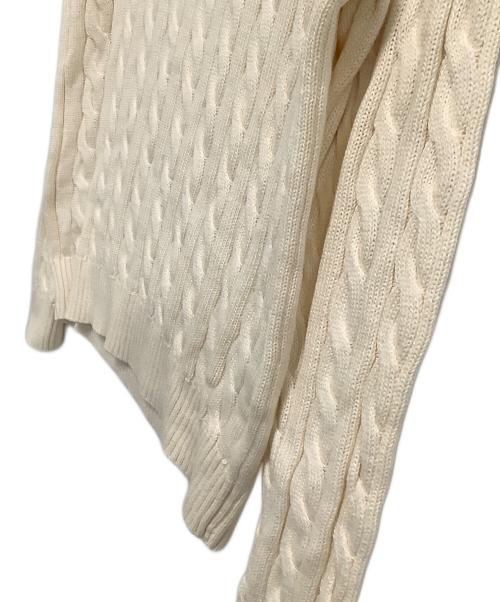 POLO RALPH LAUREN（ポロ・ラルフローレン）POLO RALPH LAUREN (ポロ・ラルフローレン) 厚手ニット ホワイト サイズ:L 未使用品の古着・服飾アイテム