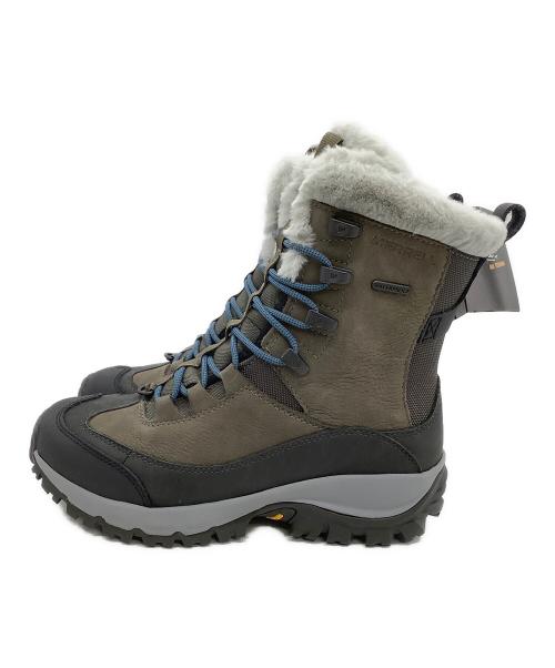 MERRELL（メレル）MERRELL (メレル) スノーブーツ カーキ サイズ:23 未使用品の古着・服飾アイテム