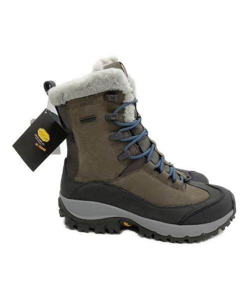 MERRELL（メレル）MERRELL (メレル) スノーブーツ カーキ サイズ:23 未使用品の古着・服飾アイテム