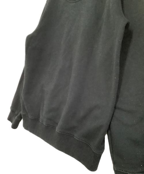 COACH（コーチ）COACH (コーチ) Vガゼットロゴプリントスウェット ブラック サイズ:Sの古着・服飾アイテム