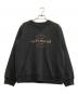 COACH（コーチ）の古着「Vガゼットロゴプリントスウェット」｜ブラック