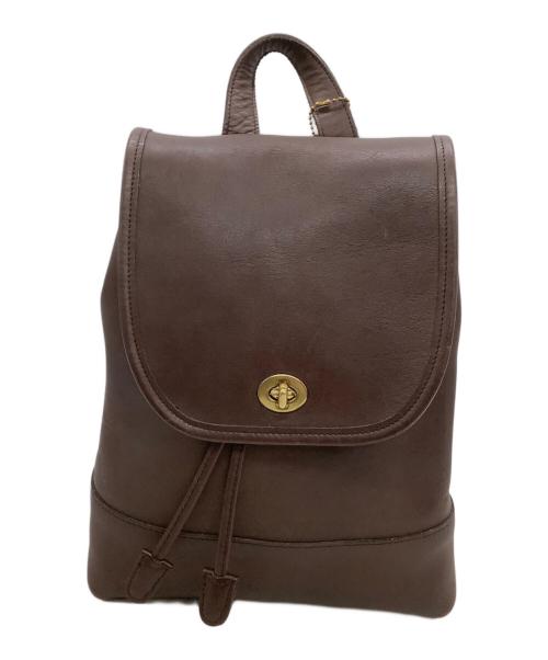 COACH（コーチ）COACH (コーチ) リュック ブラウンの古着・服飾アイテム
