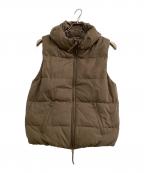 The Duffer of ST.Georgeザ ダファーオブセントジョージ）の古着「ダウンベスト　VOLUME NECK DOWN VEST」｜ベージュ