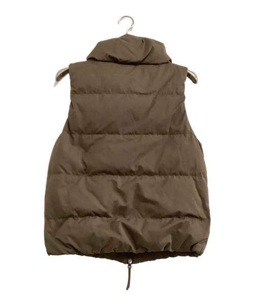 The Duffer of ST.George（ザ ダファーオブセントジョージ）The Duffer of ST.George (ザ ダファーオブセントジョージ) ダウンベスト　VOLUME NECK DOWN VEST ベージュ サイズ:Mの古着・服飾アイテム
