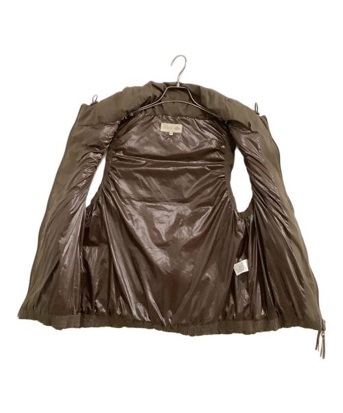 The Duffer of ST.George（ザ ダファーオブセントジョージ）The Duffer of ST.George (ザ ダファーオブセントジョージ) ダウンベスト　VOLUME NECK DOWN VEST ベージュ サイズ:Mの古着・服飾アイテム