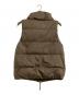 The Duffer of ST.George (ザ ダファーオブセントジョージ) ダウンベスト　VOLUME NECK DOWN VEST ベージュ サイズ:M：10000円