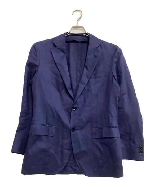 TOMORROW LAND（トゥモローランド）TOMORROW LAND (トゥモローランド) シルク混ジャケット　Ermenegildo Zegna ネイビー サイズ:46の古着・服飾アイテム