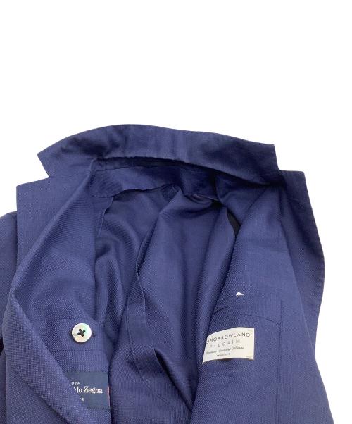 TOMORROW LAND（トゥモローランド）TOMORROW LAND (トゥモローランド) シルク混ジャケット　Ermenegildo Zegna ネイビー サイズ:46の古着・服飾アイテム