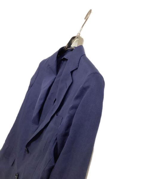 TOMORROW LAND（トゥモローランド）TOMORROW LAND (トゥモローランド) シルク混ジャケット　Ermenegildo Zegna ネイビー サイズ:46の古着・服飾アイテム