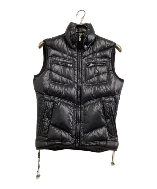 DIESEL（ディーゼル）DIESEL (ディーゼル) ダウンベスト ネイビー サイズ:Sの古着・服飾アイテム