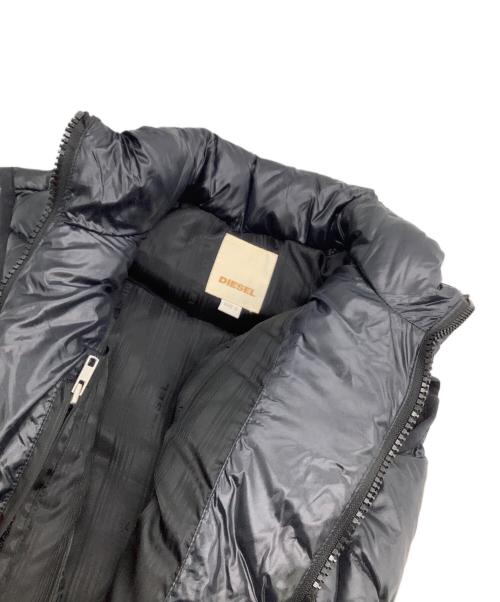 DIESEL（ディーゼル）DIESEL (ディーゼル) ダウンベスト ネイビー サイズ:Sの古着・服飾アイテム