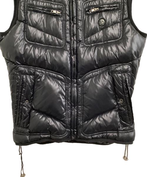 DIESEL（ディーゼル）DIESEL (ディーゼル) ダウンベスト ネイビー サイズ:Sの古着・服飾アイテム