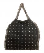 STELLA McCARTNEYステラマッカートニー）の古着「2WAYバッグ ファベラ」｜ブラック×シルバー