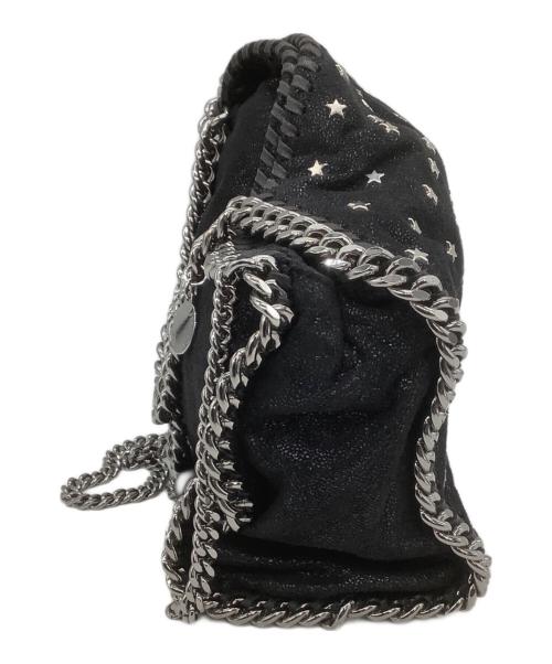 STELLA McCARTNEY（ステラマッカートニー）STELLA McCARTNEY (ステラマッカートニー) 2WAYバッグ ファベラ ブラック×シルバーの古着・服飾アイテム