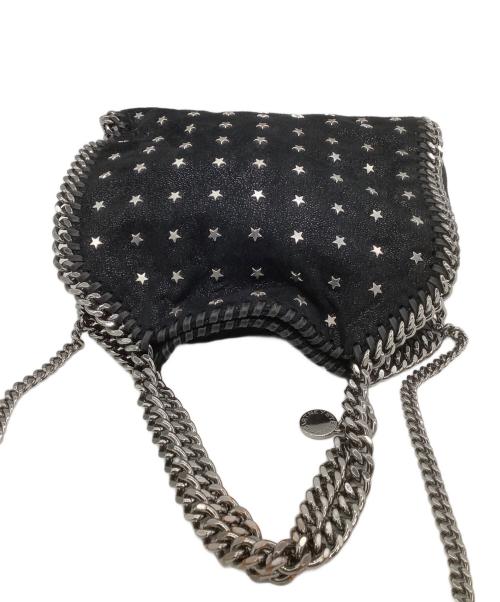 STELLA McCARTNEY（ステラマッカートニー）STELLA McCARTNEY (ステラマッカートニー) 2WAYバッグ ファベラ ブラック×シルバーの古着・服飾アイテム