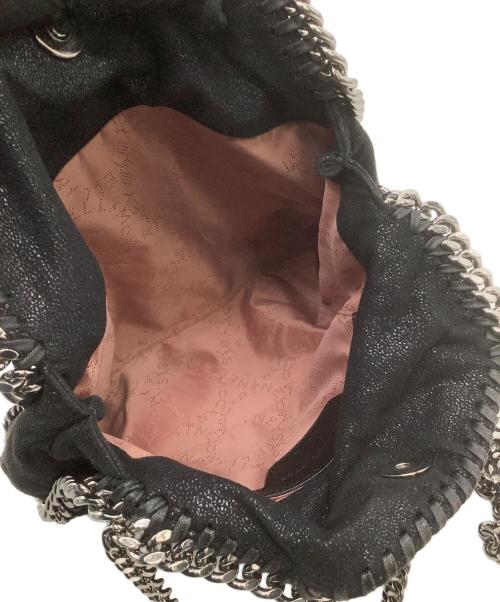 STELLA McCARTNEY（ステラマッカートニー）STELLA McCARTNEY (ステラマッカートニー) 2WAYバッグ ファベラ ブラック×シルバーの古着・服飾アイテム