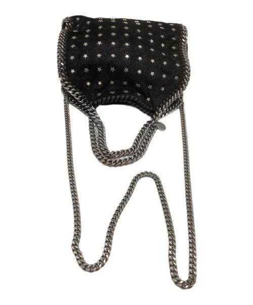 STELLA McCARTNEY（ステラマッカートニー）STELLA McCARTNEY (ステラマッカートニー) 2WAYバッグ ファベラ ブラック×シルバーの古着・服飾アイテム