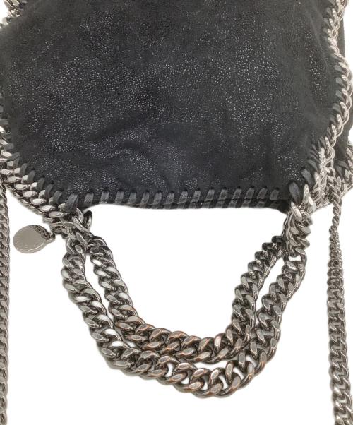 STELLA McCARTNEY（ステラマッカートニー）STELLA McCARTNEY (ステラマッカートニー) 2WAYバッグ ファベラ ブラック×シルバーの古着・服飾アイテム
