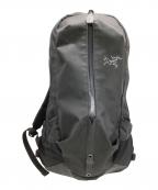 ARC'TERYXアークテリクス）の古着「リュック ARRO 22 BACKPACK 銀刺繍」｜ブラック