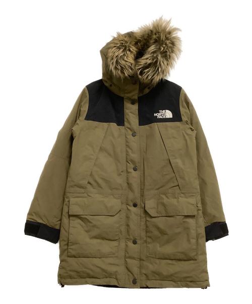 THE NORTH FACE（ザ ノース フェイス）THE NORTH FACE (ザ ノース フェイス) マウンテンダウンコート ピーチグリーン サイズ:Mの古着・服飾アイテム