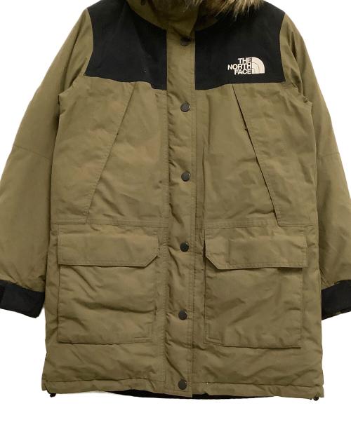 THE NORTH FACE（ザ ノース フェイス）THE NORTH FACE (ザ ノース フェイス) マウンテンダウンコート ピーチグリーン サイズ:Mの古着・服飾アイテム