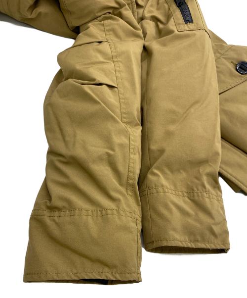 nano・universe（ナノ・ユニバース）nano・universe (ナノ・ユニバース) ダウンジャケット カーキ サイズ:Sの古着・服飾アイテム