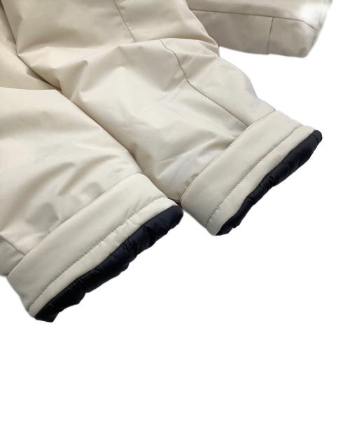 Junhashimoto（ジュンハシモト）Junhashimoto (ジュンハシモト) ナイロンジャケット アイボリー サイズ:Sの古着・服飾アイテム