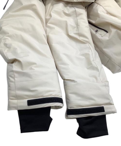 Junhashimoto（ジュンハシモト）Junhashimoto (ジュンハシモト) ナイロンジャケット アイボリー サイズ:Sの古着・服飾アイテム