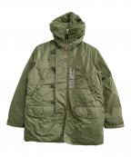 BEAMSビームス）の古着「フーデッドジャケット」｜グリーン