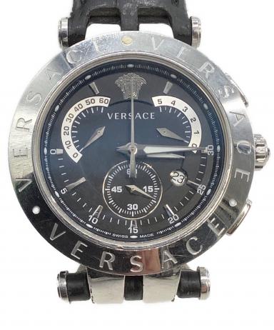 Versace 腕時計 中古・古着通販】VERSACE (ヴェルサーチェ) 腕時計 Vレース クォーツ