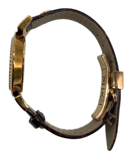 VERSACE（ヴェルサーチェ）VERSACE (ヴェルサーチェ) 腕時計 クォーツ ブラックの古着・服飾アイテム