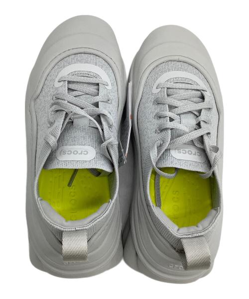 crocs（クロックス）crocs (クロックス) ローカットスニーカー 	Echo Surge グレー サイズ:5 未使用品の古着・服飾アイテム