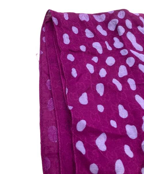 GUCCI（グッチ）GUCCI (グッチ) ストール パープルの古着・服飾アイテム