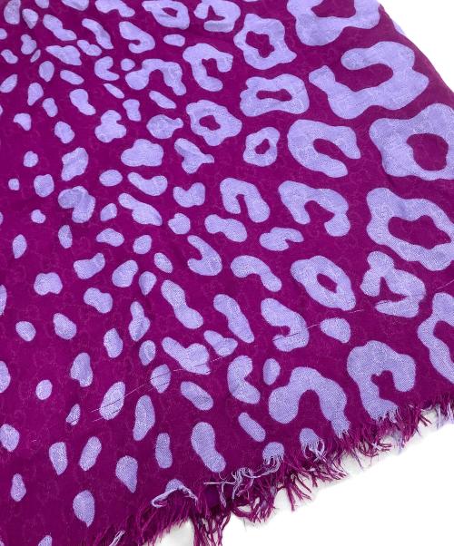 GUCCI（グッチ）GUCCI (グッチ) ストール パープルの古着・服飾アイテム