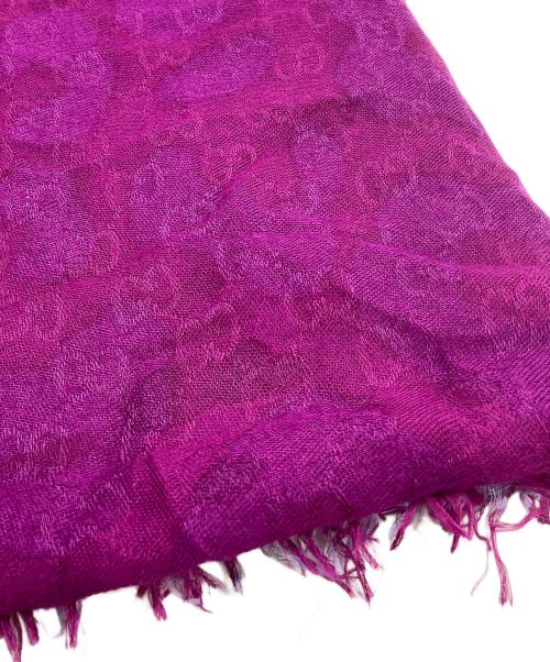 GUCCI（グッチ）GUCCI (グッチ) ストール パープルの古着・服飾アイテム